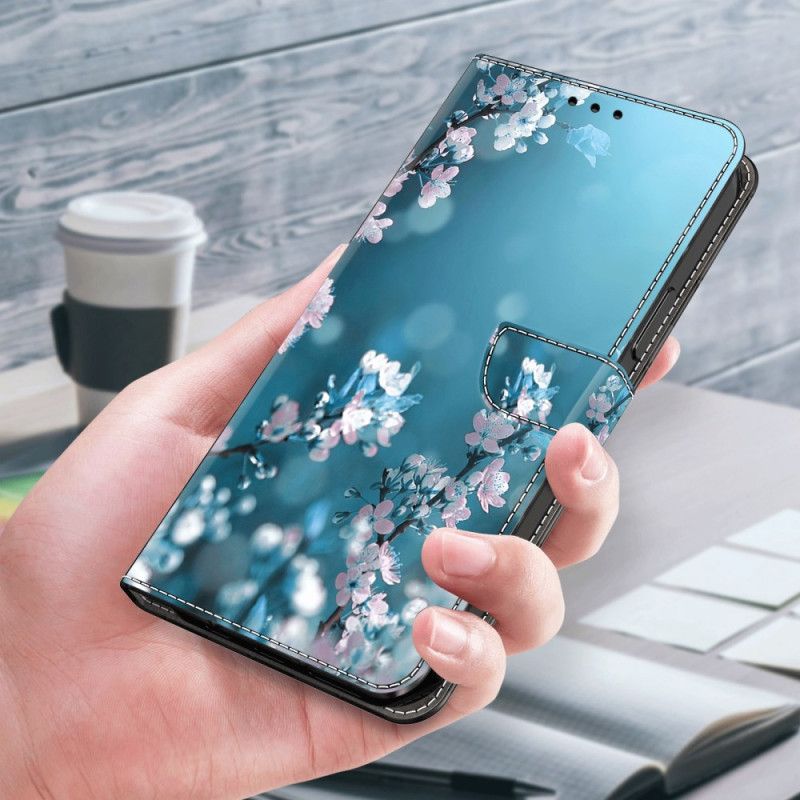 Puzdro Na Samsung Galaxy S24 Plus 5g Vzor Slivkového Kvetu