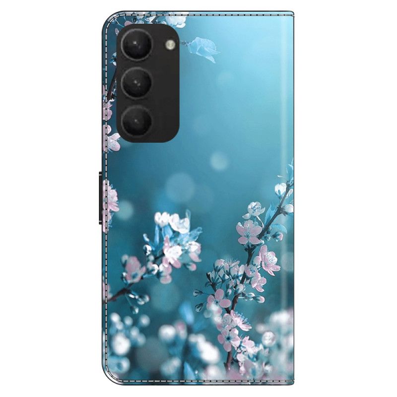 Puzdro Na Samsung Galaxy S24 Plus 5g Vzor Slivkového Kvetu