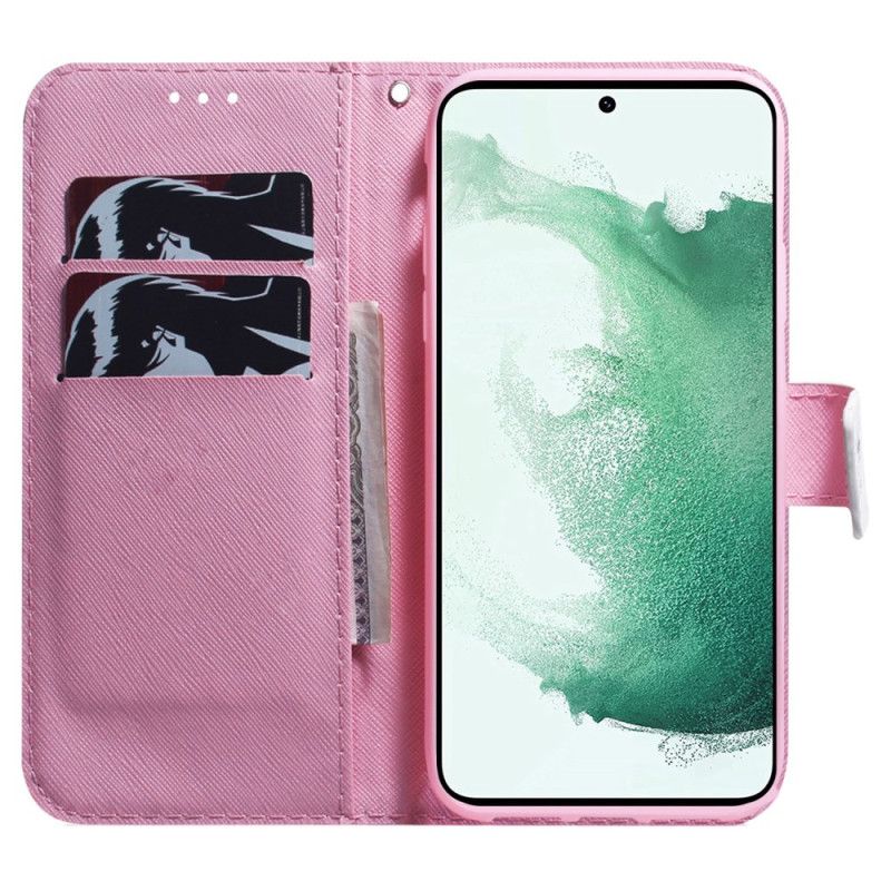 Puzdro Samsung Galaxy S24 Plus 5g Ružový Kvet