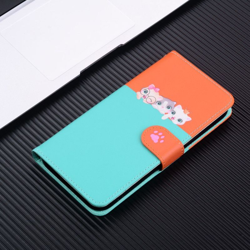 Puzdro Samsung Galaxy S24 Plus 5g Zábavné Zvieratká S Popruhom