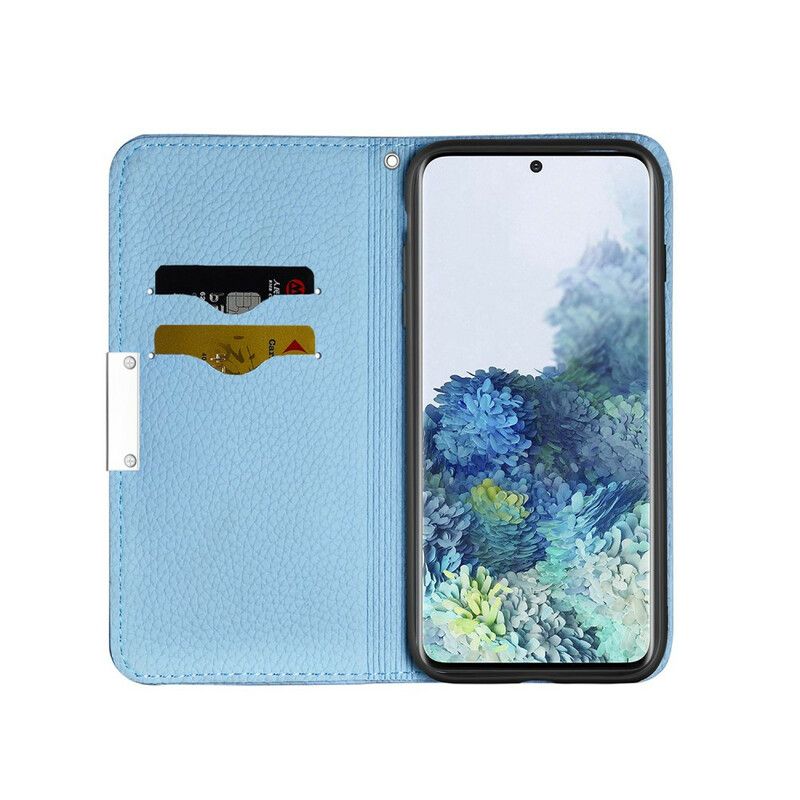 Flipové Puzdro Samsung Galaxy S20 Kožené Puzdro Umelá Koža Litchi Ultra Chic