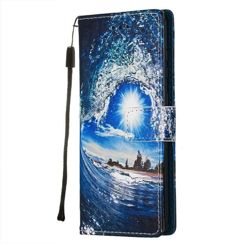 Kožené Puzdro Samsung Galaxy S20 Miluje Vlnu