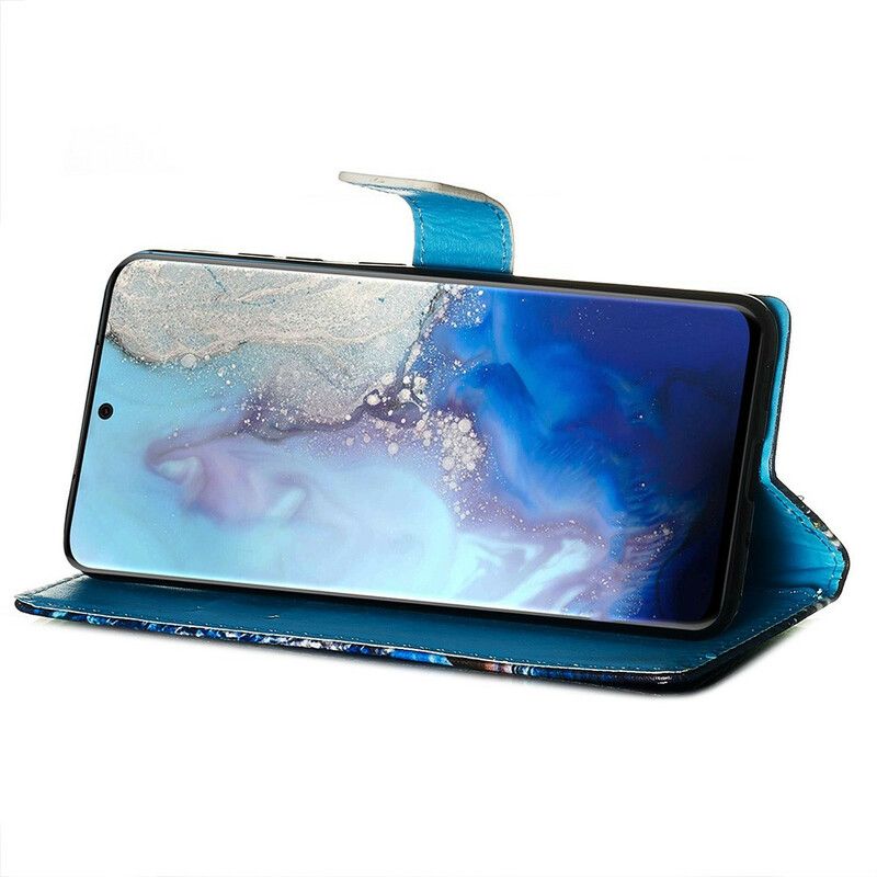 Kožené Puzdro Samsung Galaxy S20 Miluje Vlnu