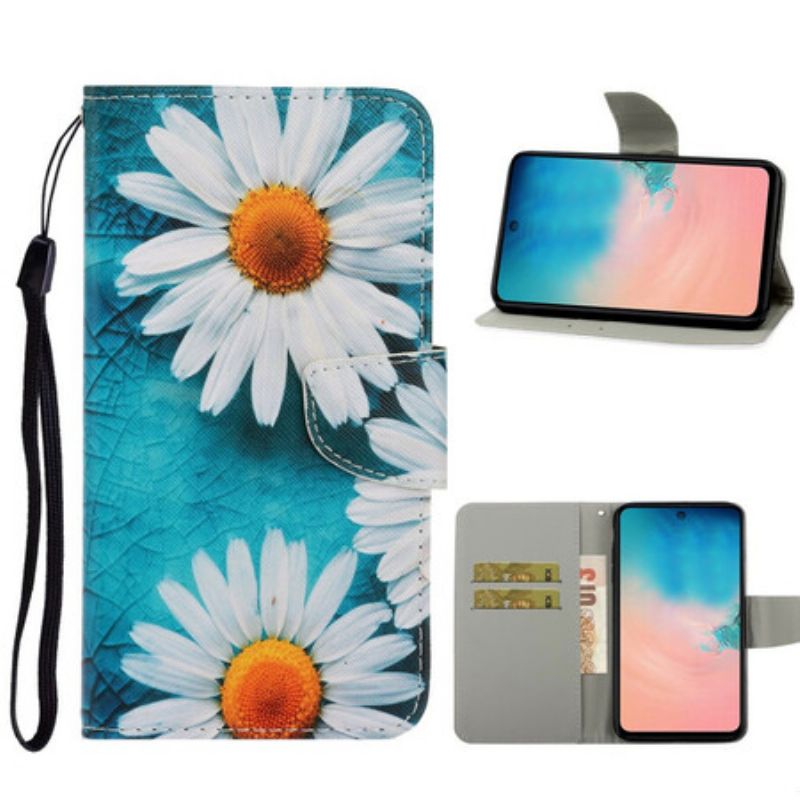 Kožené Puzdro Samsung Galaxy S20 Tangá Sedmokrásky