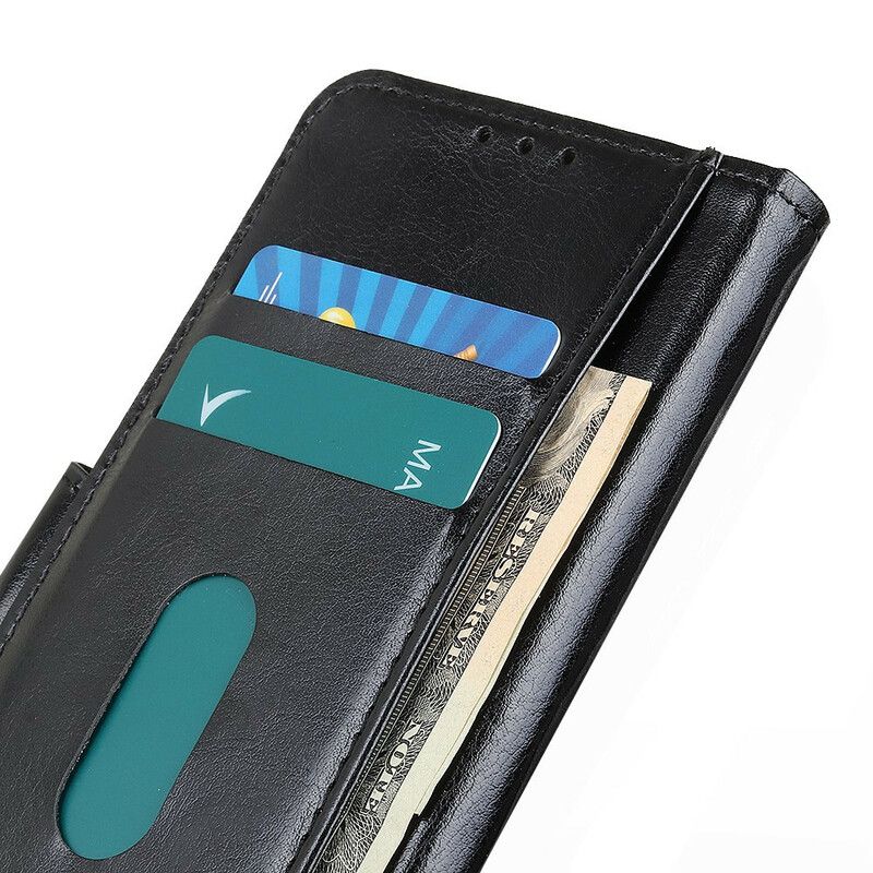 Peňaženkový Kryt Samsung Galaxy S20 Tradičný Kožený Štýl