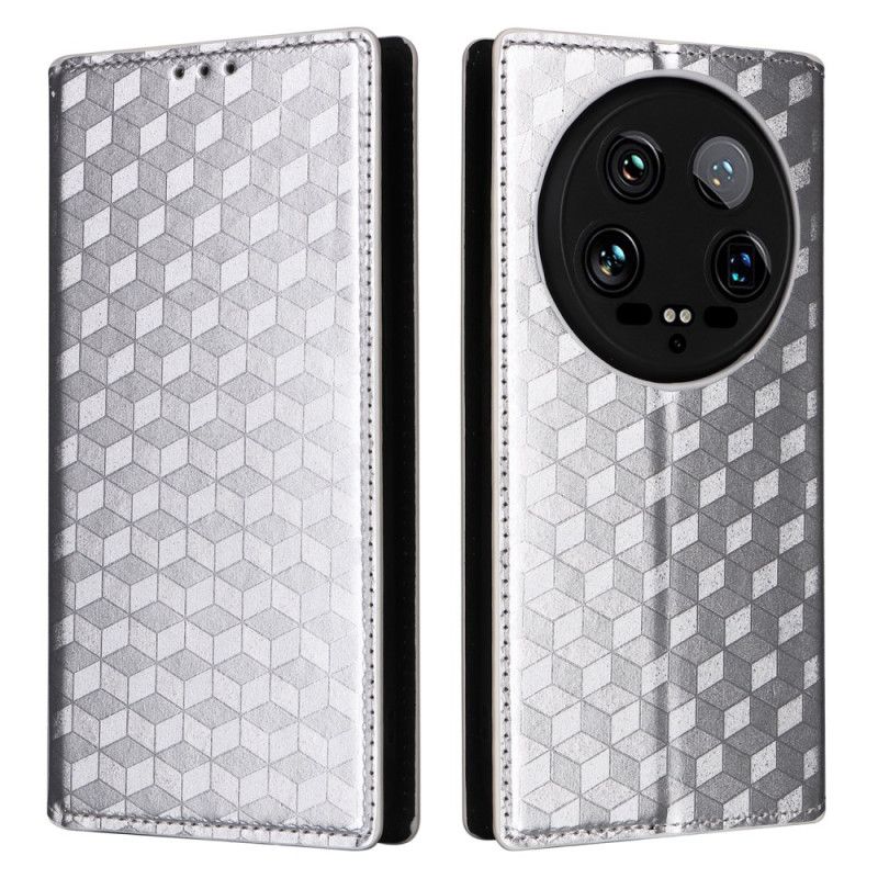 Flipové Puzdro Xiaomi 14 Ultra Kryt Na Mobil Diamantový Dizajn