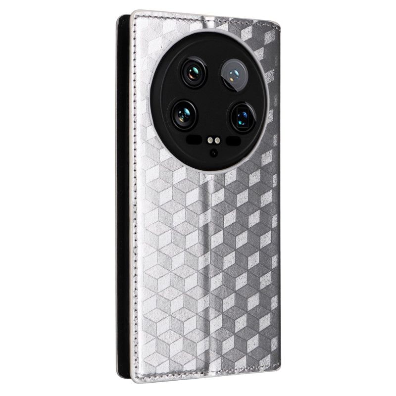 Flipové Puzdro Xiaomi 14 Ultra Kryt Na Mobil Diamantový Dizajn