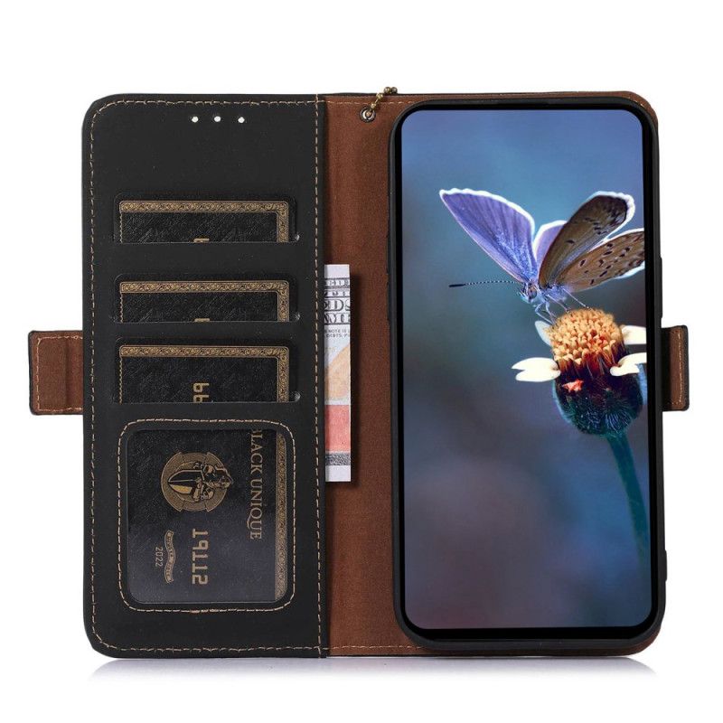 Puzdro Xiaomi 14 Ultra Blokovanie Rfid Z Pravej Kože