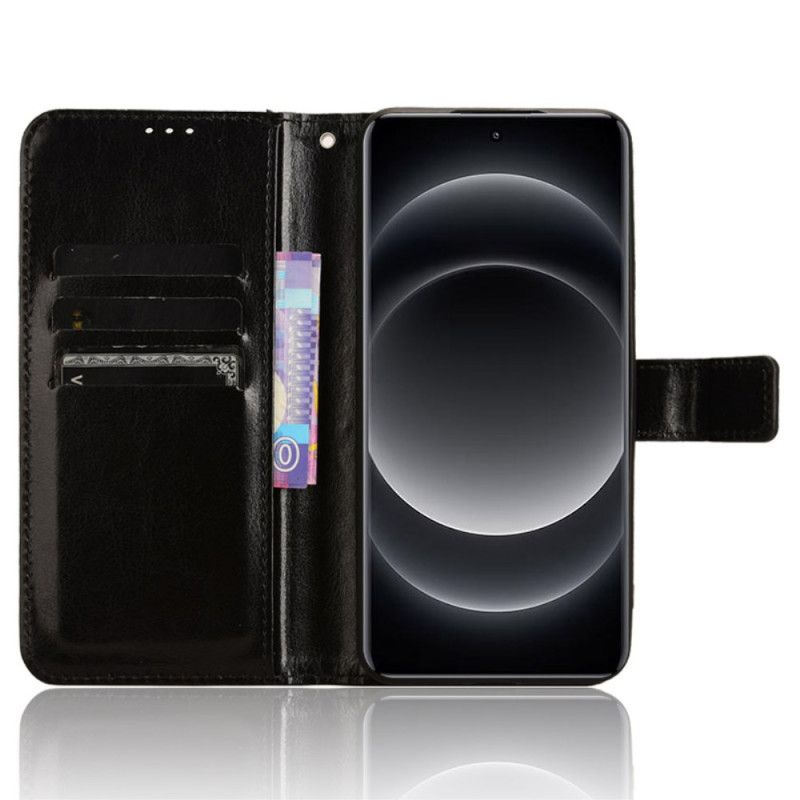 Puzdro Xiaomi 14 Ultra Krikľavá Umelá Koža