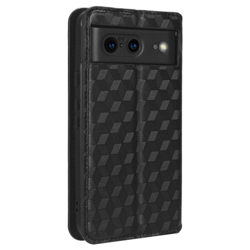 Flipové Puzdro Google Pixel 8 Kryt Na Mobil Kocky