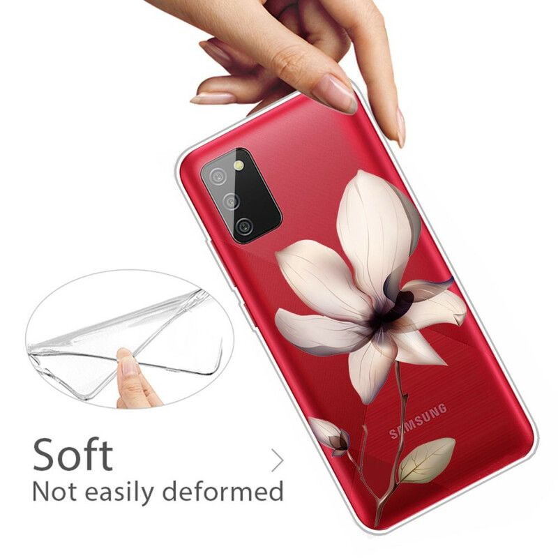 Kryt Samsung Galaxy A02s Prémiová Kvetinová