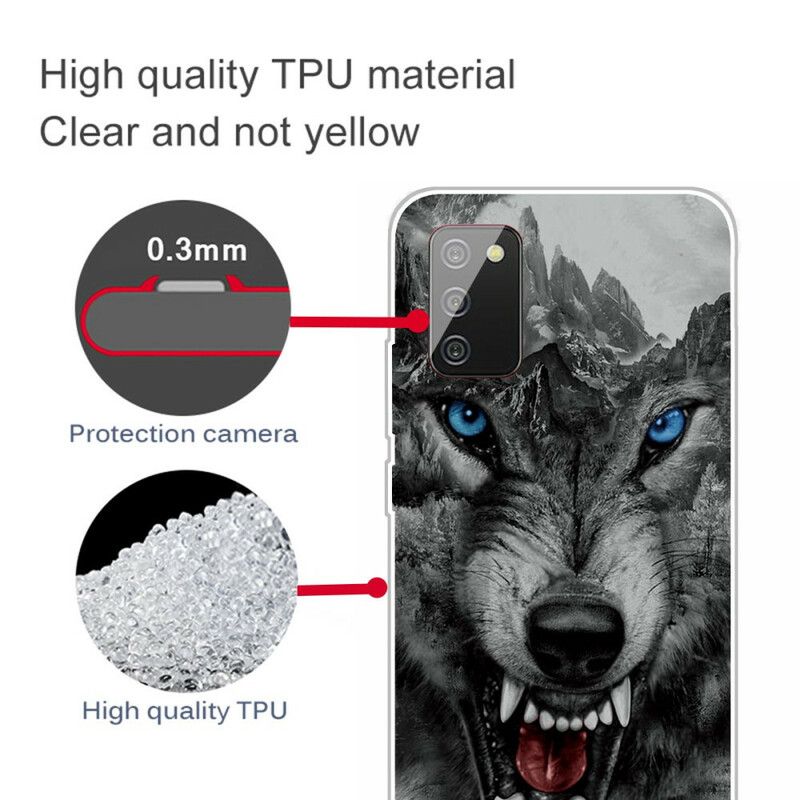 Kryt Samsung Galaxy A02s Vznešený Vlk