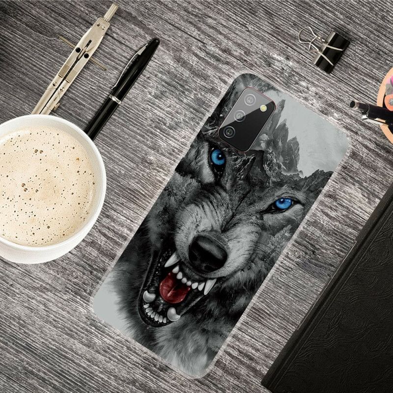 Kryt Samsung Galaxy A02s Vznešený Vlk