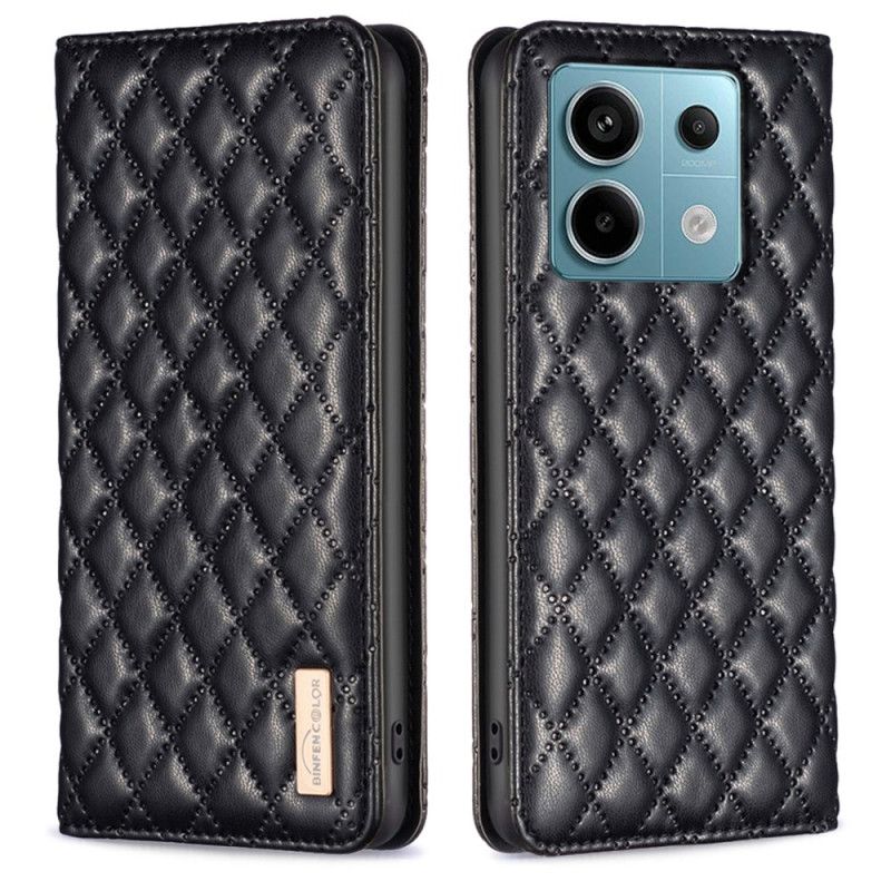 Kožené Puzdro Na Xiaomi Redmi Note 13 Pro 4g Prešívaná Binfen Farba