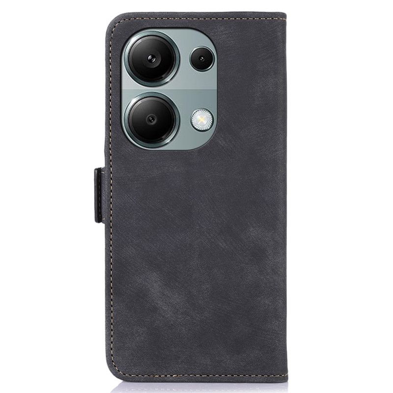 Kožené Puzdro Xiaomi Redmi Note 13 Pro 4g Kryt Na Mobil Abeel Vintage Kožený Štýl