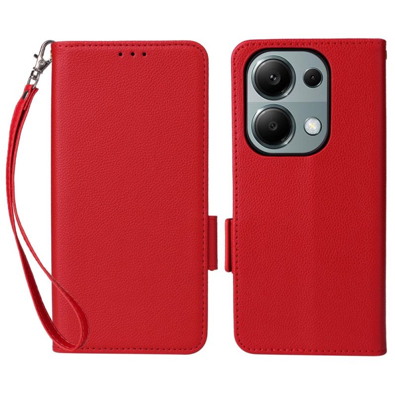 Kožené Puzdro Xiaomi Redmi Note 13 Pro 4g Kryt Na Mobil Ultra Tenký Remienok