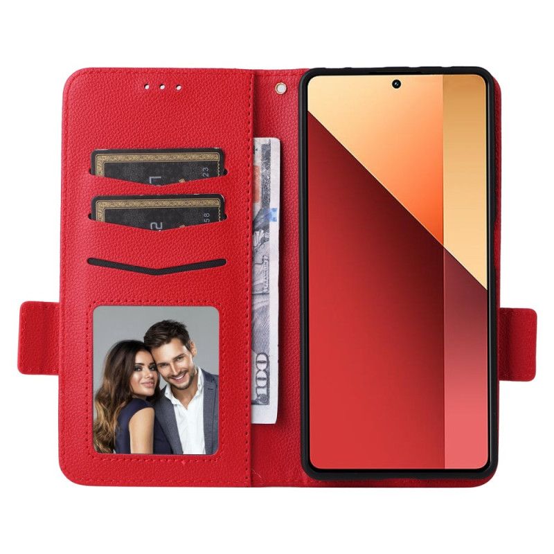 Kožené Puzdro Xiaomi Redmi Note 13 Pro 4g Kryt Na Mobil Ultra Tenký Remienok