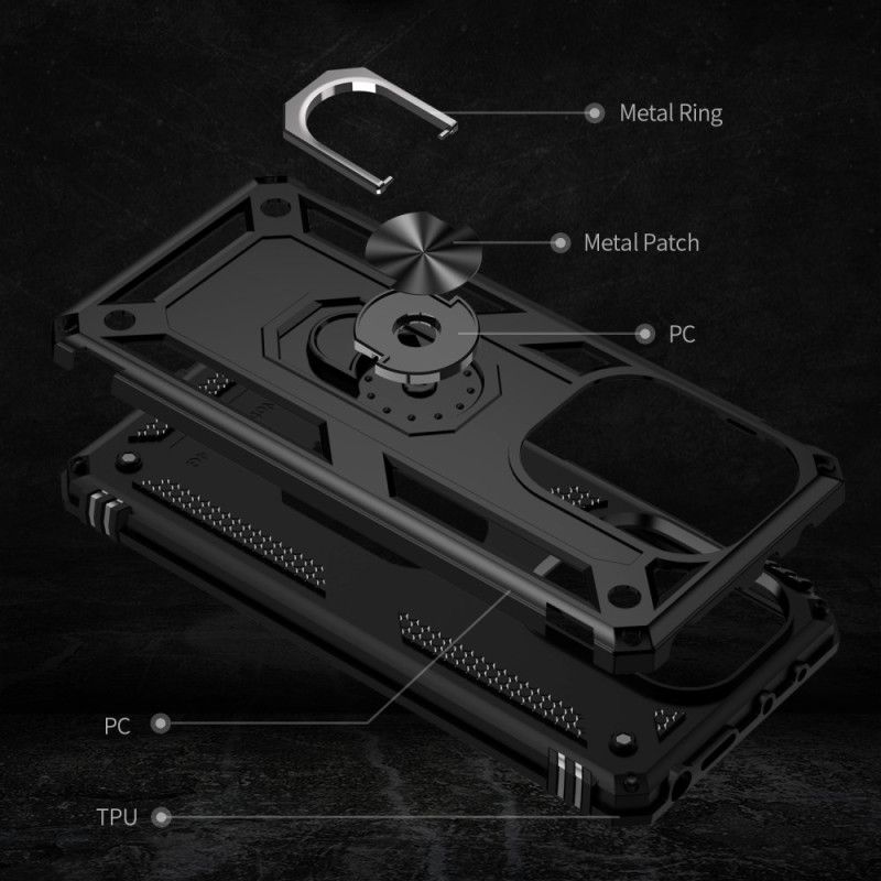 Kryt Xiaomi Redmi Note 13 Pro 4g Dvojitá Ochranná Kruhová Podpora