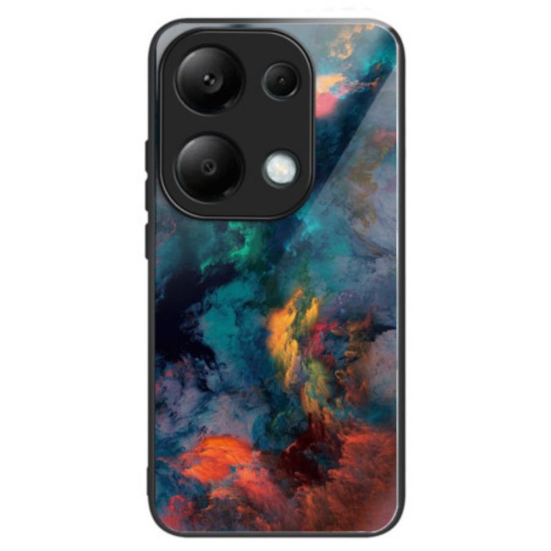 Kryt Xiaomi Redmi Note 13 Pro 4g Farebné Oblaky Z Tvrdeného Skla