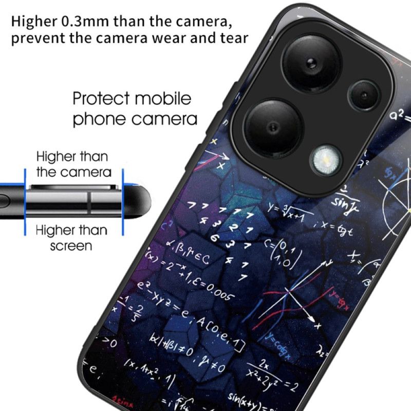 Kryt Xiaomi Redmi Note 13 Pro 4g Rovnica Z Tvrdeného Skla