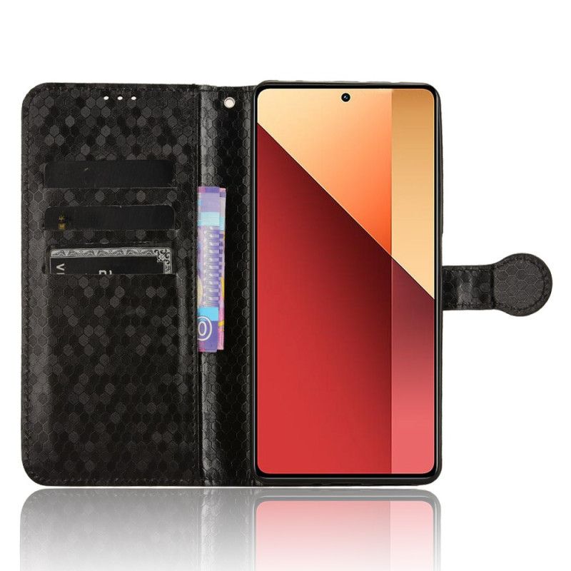 Puzdro Xiaomi Redmi Note 13 Pro 4g Lesklé Bodky S Remienkom