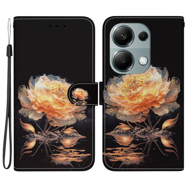 Puzdro Xiaomi Redmi Note 13 Pro 4g Zlatá Pivónia V Lanire