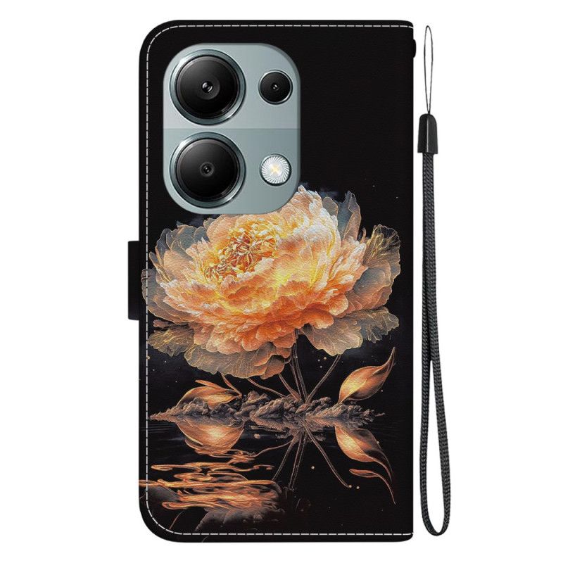 Puzdro Xiaomi Redmi Note 13 Pro 4g Zlatá Pivónia V Lanire