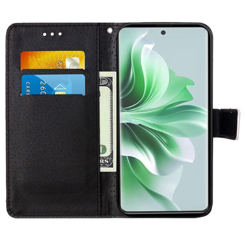 Kožené Puzdro Oppo Reno 11 5g Tiger S Popruhom
