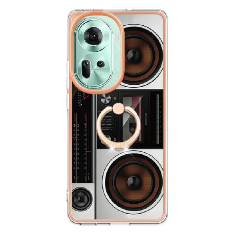 Kryt Na Oppo Reno 11 5g Rádiový Podporný Krúžok