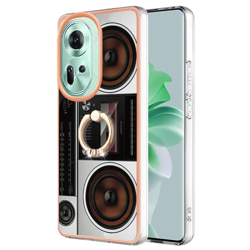 Kryt Na Oppo Reno 11 5g Rádiový Podporný Krúžok