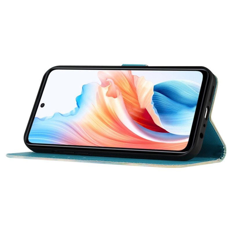 Puzdro Na Oppo Reno 11 5g Zlaté Motýle