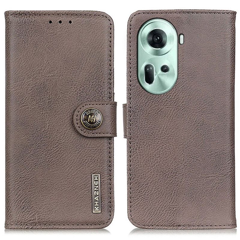 Puzdro Oppo Reno 11 5g Kožený Štýl Khazneh
