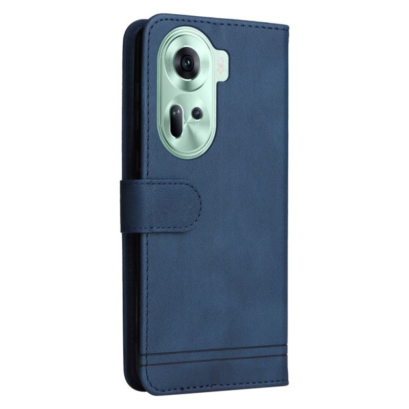 Puzdro Oppo Reno 11 5g Nitový Semišový Efekt