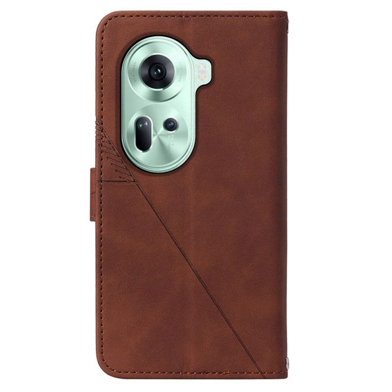Puzdro Oppo Reno 11 5g Ramenné Trojuholníky