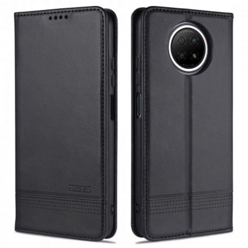 Flipové Puzdro Xiaomi Redmi Note 9T Kožené Puzdro Kožený Štýl Azns