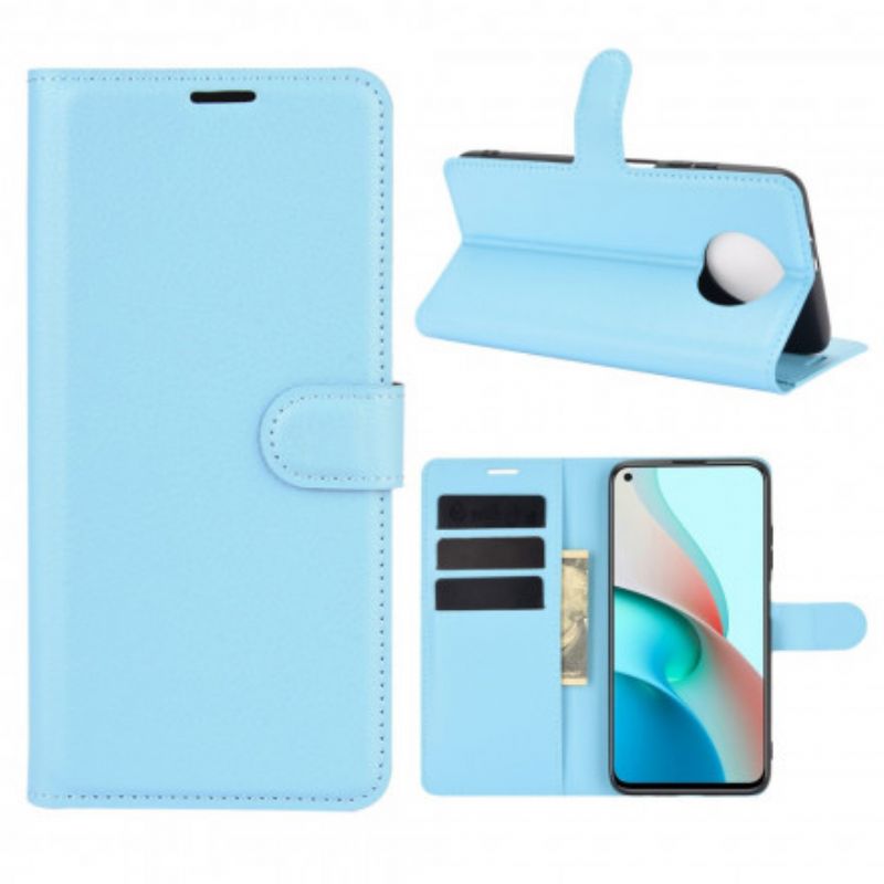 Kožené Puzdro Xiaomi Redmi Note 9T Klasická Umelá Koža
