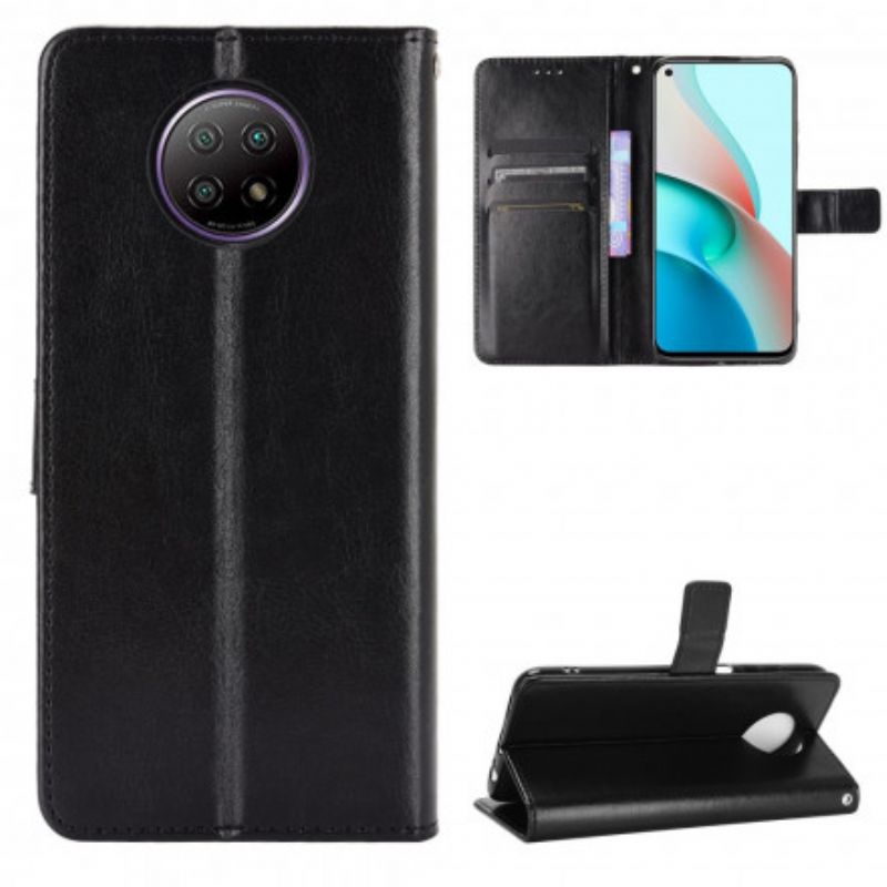 Kožené Puzdro Xiaomi Redmi Note 9T Krikľavá Umelá Koža