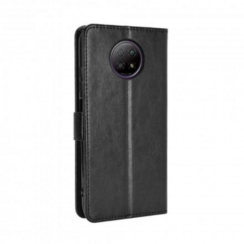 Kožené Puzdro Xiaomi Redmi Note 9T Krikľavá Umelá Koža