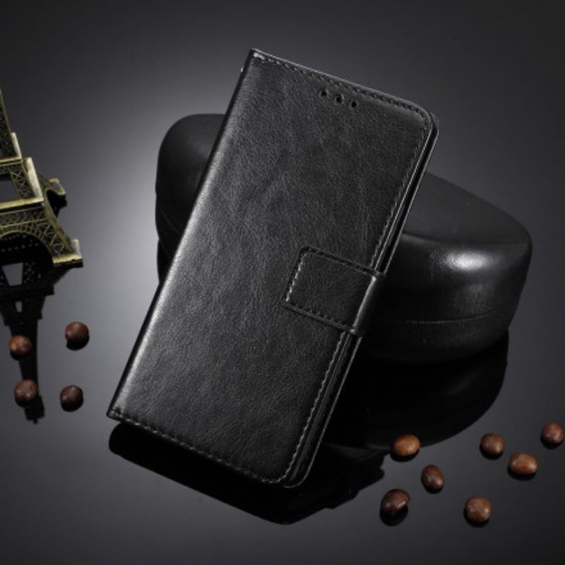 Kožené Puzdro Xiaomi Redmi Note 9T Krikľavá Umelá Koža