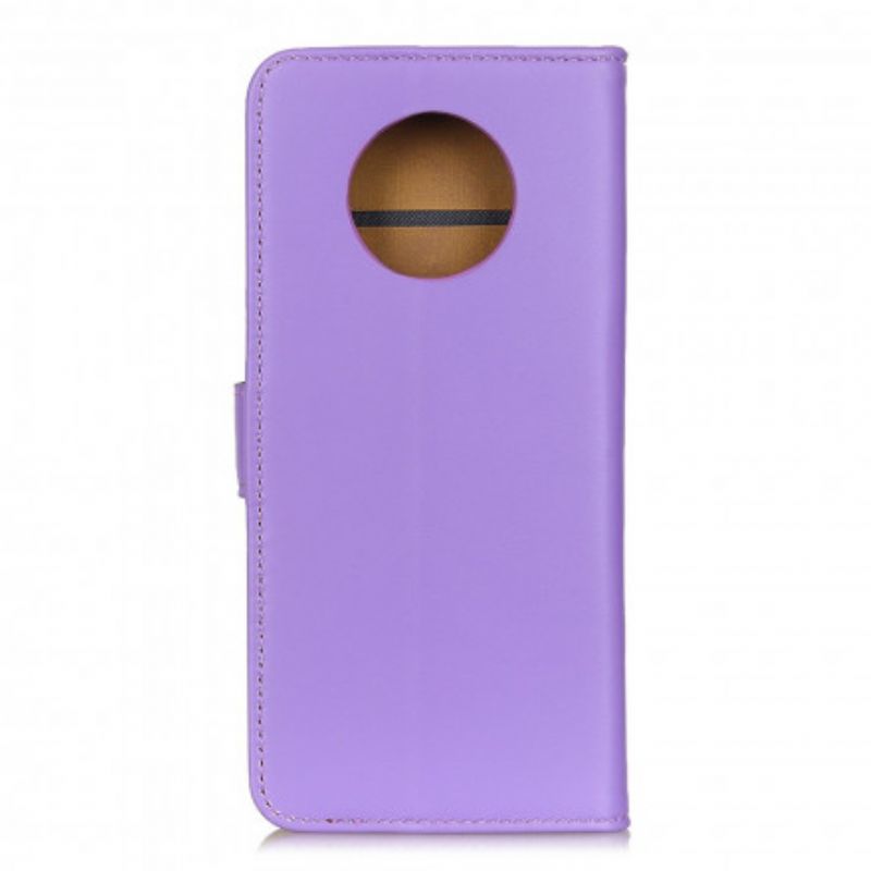 Kožené Puzdro Xiaomi Redmi Note 9T Obyčajná Umelá Koža