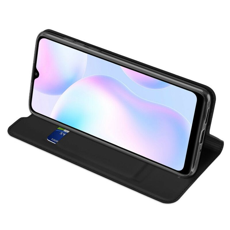 Flipové Puzdro Xiaomi Redmi 9A Kožené Puzdro Skin Pro Dux Ducis