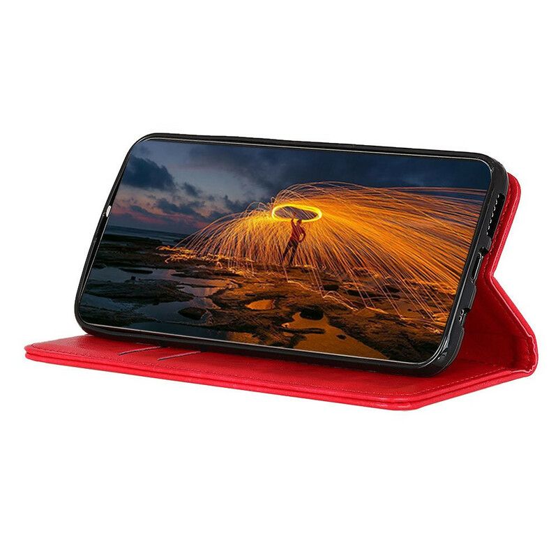 Flipové Puzdro Xiaomi Redmi 9A Kožené Puzdro Štruktúrovaná Štiepaná Koža