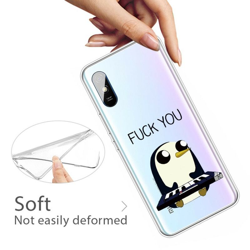 Kryt Xiaomi Redmi 9A Penguin Fuck You