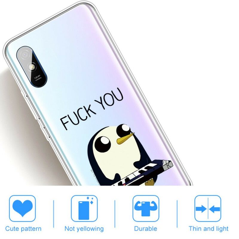 Kryt Xiaomi Redmi 9A Penguin Fuck You