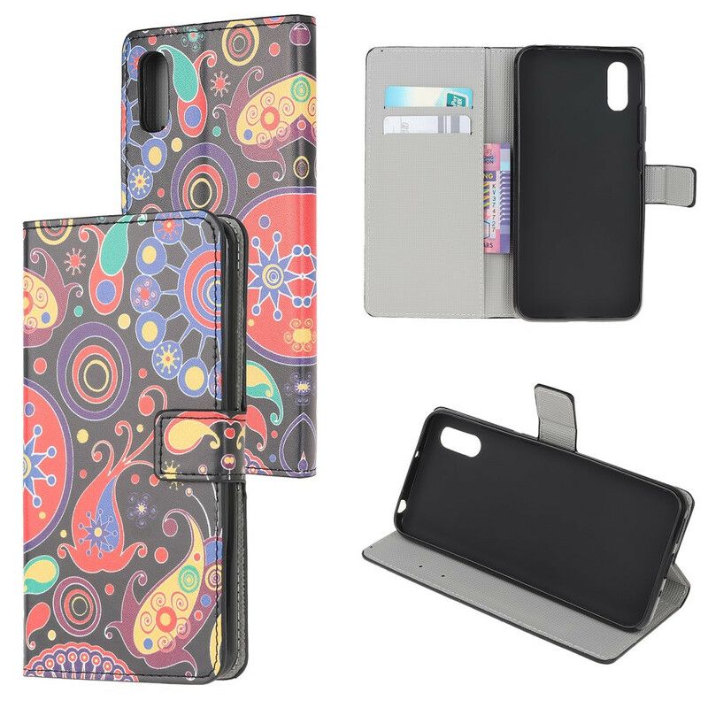 Peňaženkový Kryt Xiaomi Redmi 9A Galaxy Dizajn