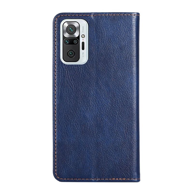 Flipové Puzdro Xiaomi Redmi Note 10 Pro Kožené Puzdro Vintage Kožený Štýl