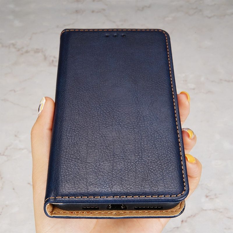 Flipové Puzdro Xiaomi Redmi Note 10 Pro Kožené Puzdro Vintage Kožený Štýl