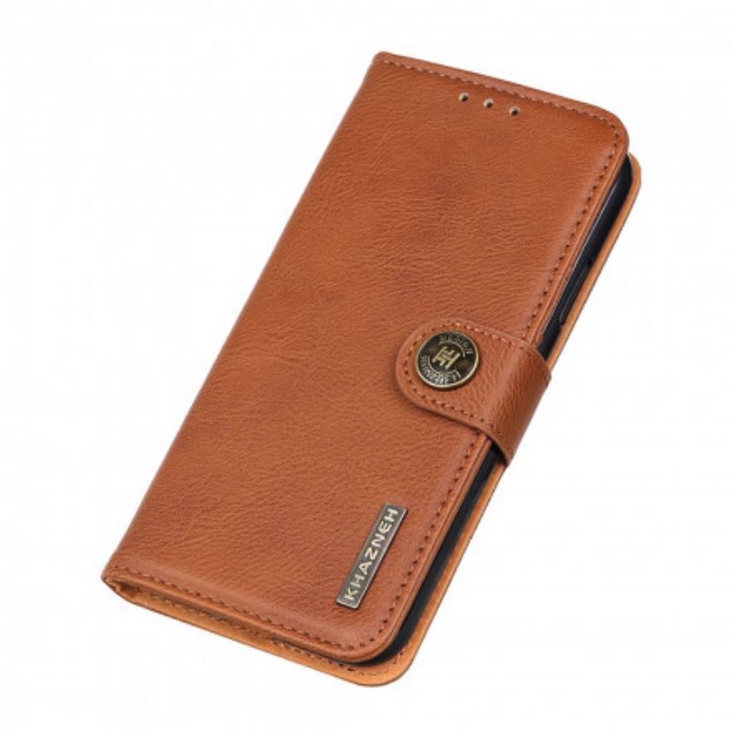 Kožené Puzdro Xiaomi Redmi Note 10 Pro Imitácia Kože Khazneh