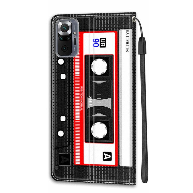Peňaženkový Kryt Xiaomi Redmi Note 10 Pro K7 So Šnúrkou