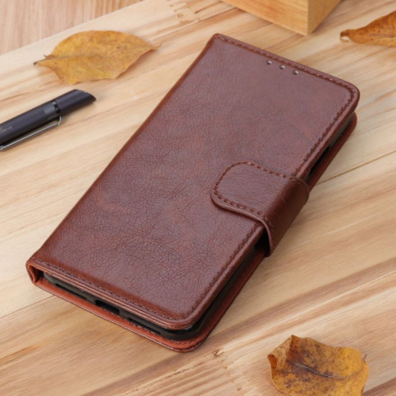 Flipové Puzdro Xiaomi Mi 11 Pro Nappa Štiepaná Koža